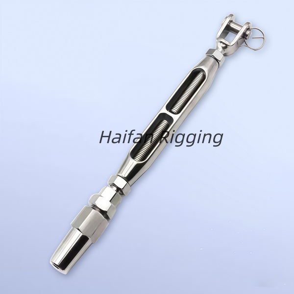 European Type Turnbuckle with Bar, Jaw&Swageless