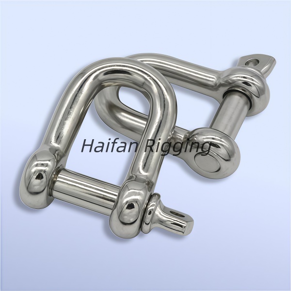 Stainless Steel European Type Dee Shackle