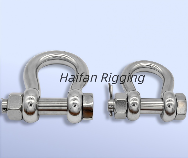 Safety Bolt Anchor Shackle Bow Type