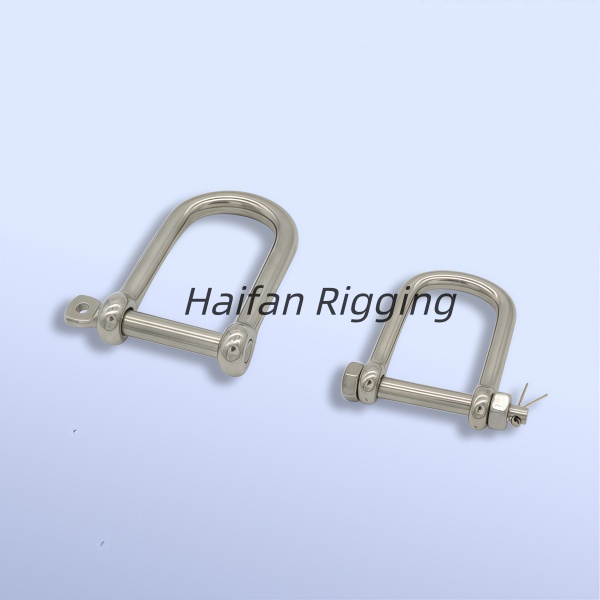 Stainless Steel Wide D Shackle
