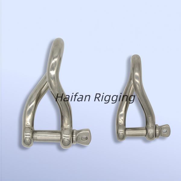 Stainless Steel Twisted Shackle