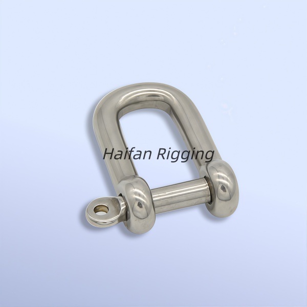 Straight D Shackle With Captive Pin