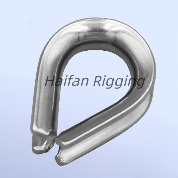 Stainless Steel DIN6899B Wire Rope Thimble