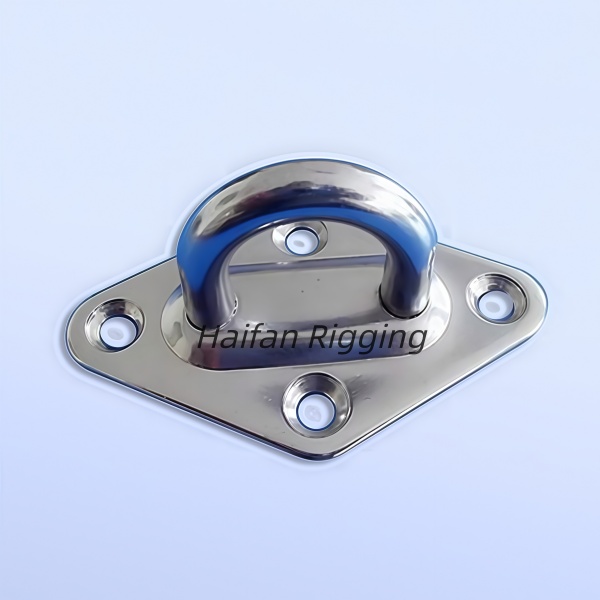 Stainless Steel Diamond Eye Pad  Plate