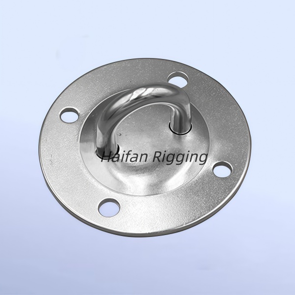 Stainless Steel Big Round Pad Eye Plate