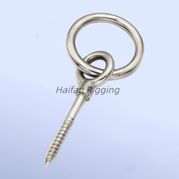 Lag Eye Screw with Ring