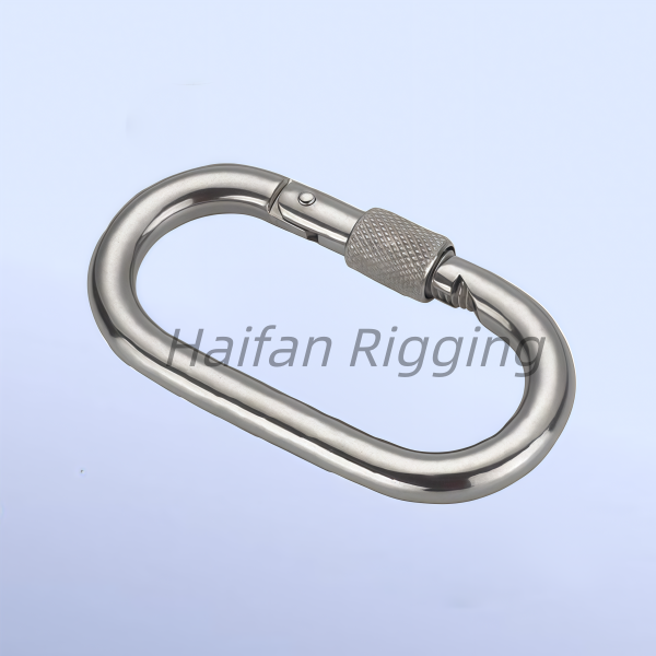 Oval Spring Snap Hook with Screw Nut