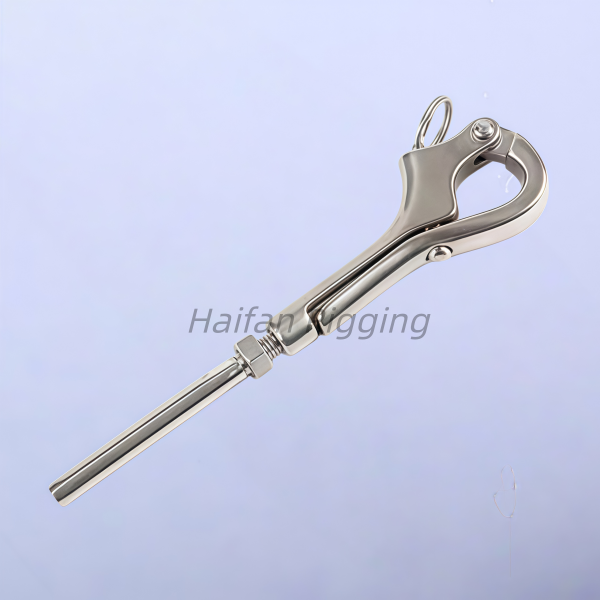Pelican Hook with a Swage Screw Terminal