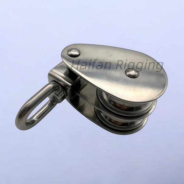 Swivel Toggle Eye Pulley Block Double Sheaves