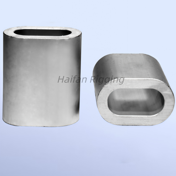 Aluminum DIN3093 Oval Wire Rope Ferrule