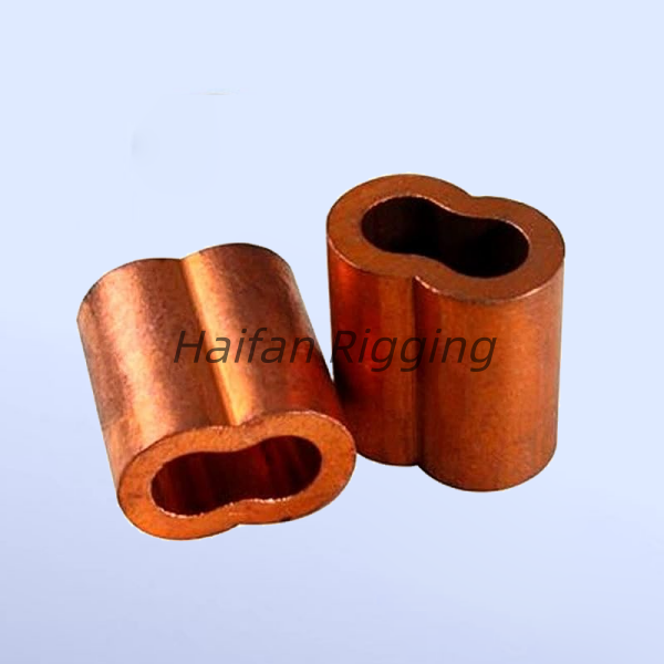 Copper Duplex Hourglass Swage Sleeves