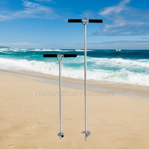 Single Spiral Piece Sand Anchor