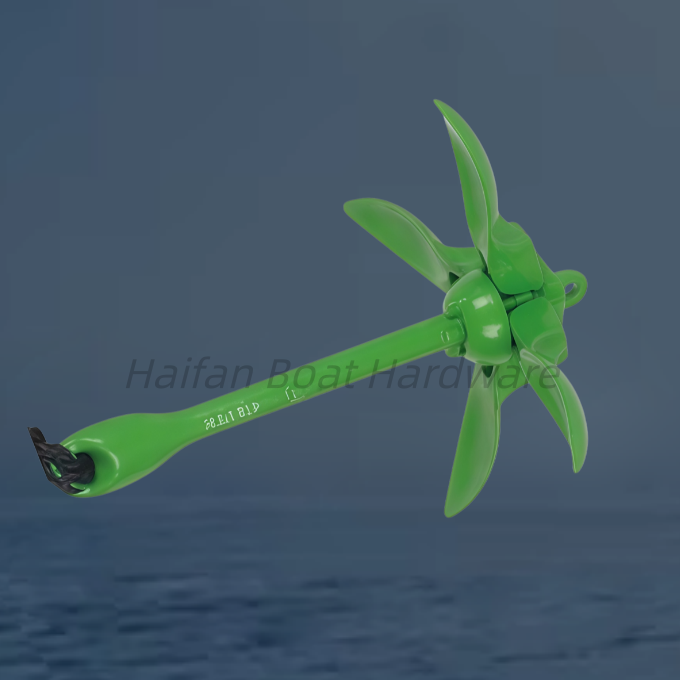 Green Sprayed Folding Anchor