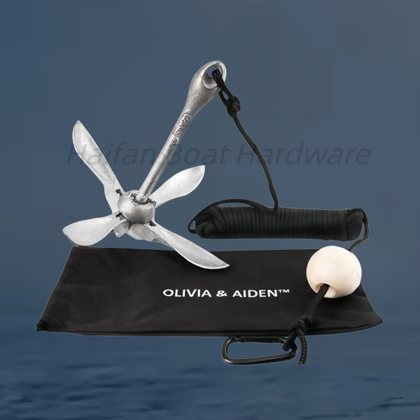  Galvanised Folding Anchor Set