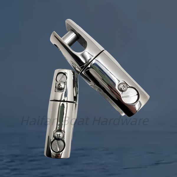 Anti-Loose Locking Tabs Multi-Directional Double Anchor Swivel Connector