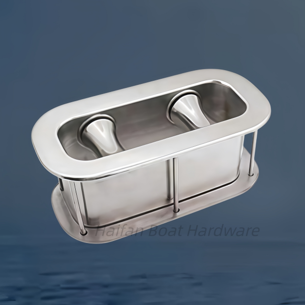 Double Wheel Anchor Fairlead Roller Hawse Pipe Bow Chock
