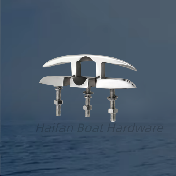 Folding Cleat with Flush Screw Boat Cleat