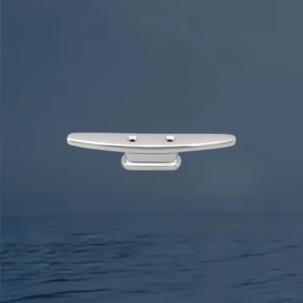 Anodized Aluminium Low-Silhouette Closed-Base Boat Cleat