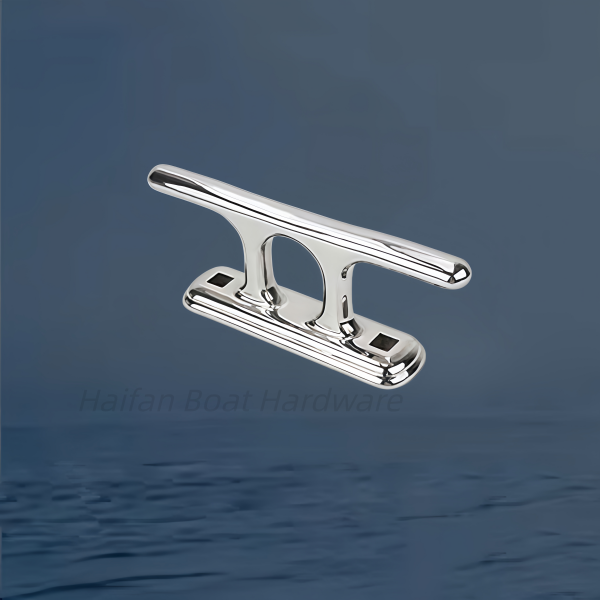 Open-Base Bollard Boat Marine Dock Bollard Cleat with Square Holes