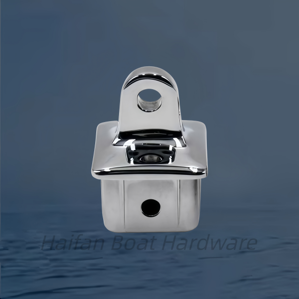 Square Top Eye End Cap Marine Bimini Fitting