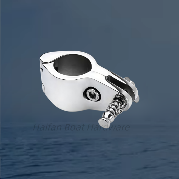 Hinged Jaw Slide with an integrated Quick-Release Spring Pin