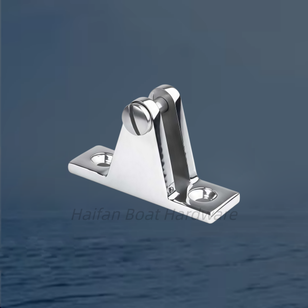 Flat Base Deck Hinge with a Flat-Head Removable Pin