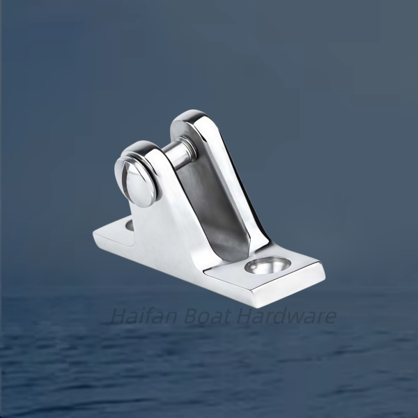 Bimini Top Angled Base Deck Hinge