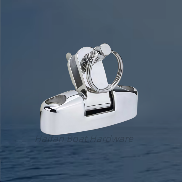 Mounted 180 Degree Rotating Swivel Deck Hinge with Removable Pin and Ring