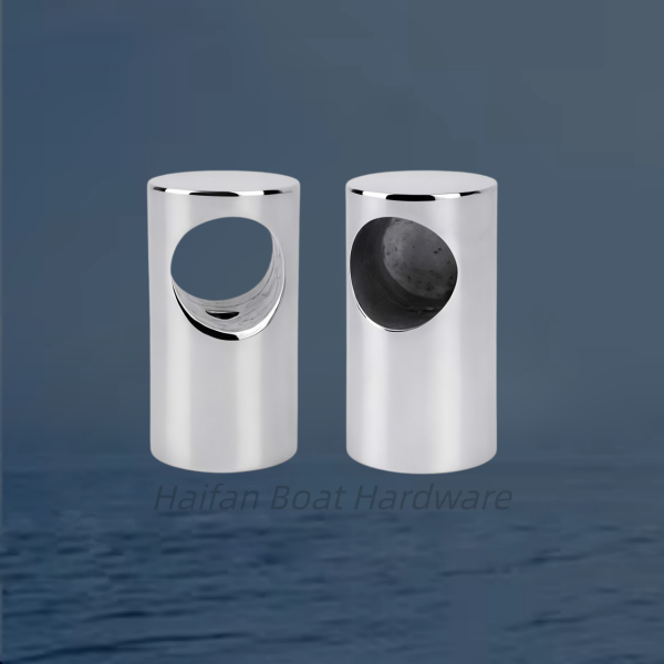 Marine Bracket Stanchion Boat Accessories 22mm 25mm Center Handrail Fitting Stanchion