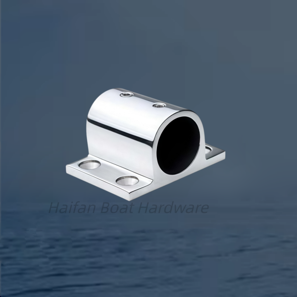 90-Degree Rectangular Handrail Base Mount