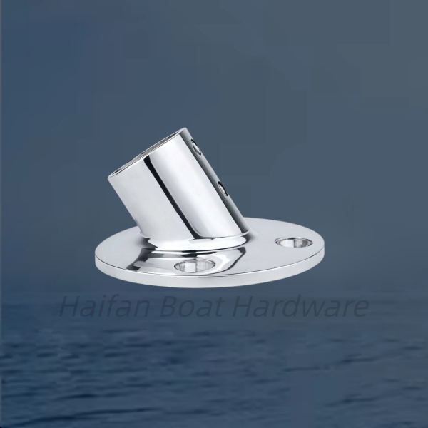 Marine Round Rail Base 45°