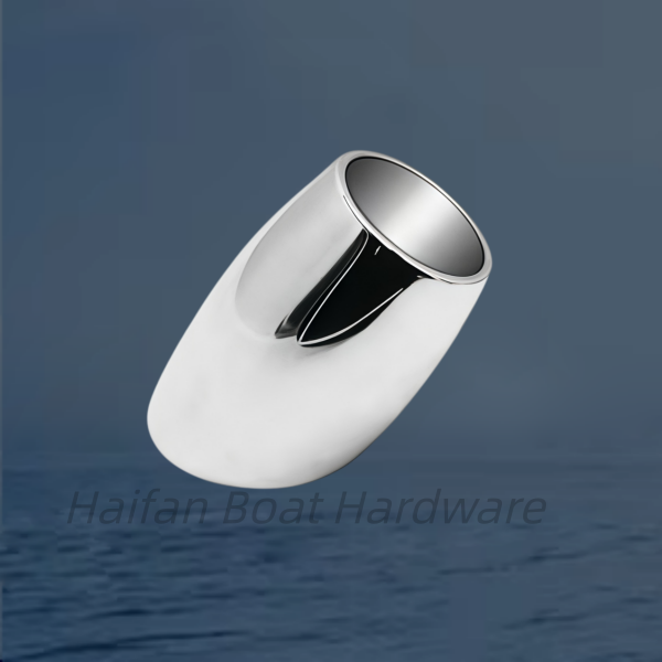 Marine Boat Handrail Flagpole Base 60°