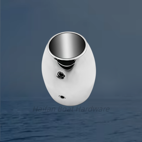 Marine Boat Handrail Flagpole Base 90°