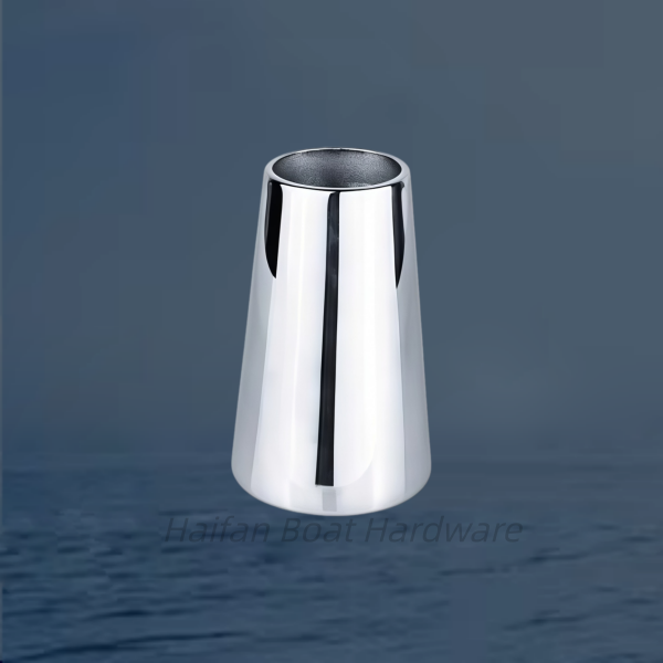 Marine Grade Stainless Steel 90° Conical Flagpole Holder