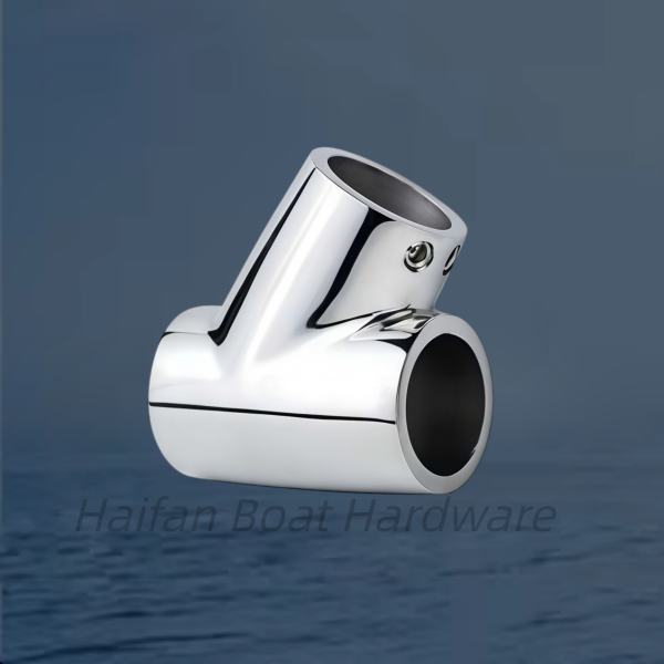 Handrail Fitting Tee pipe Connector 60°
