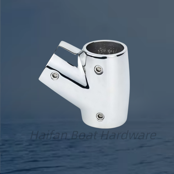60-Degree Left-Hand Tee Handrail Fitting