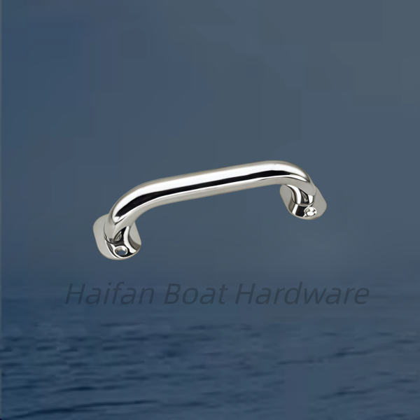 Marine Boat Grab Hand Rail with Oval Flange Bases