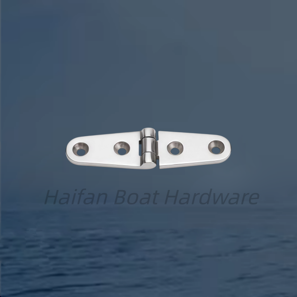 Heavy-Duty Marine-Grade Cast Stainless Steel Strap Hinge