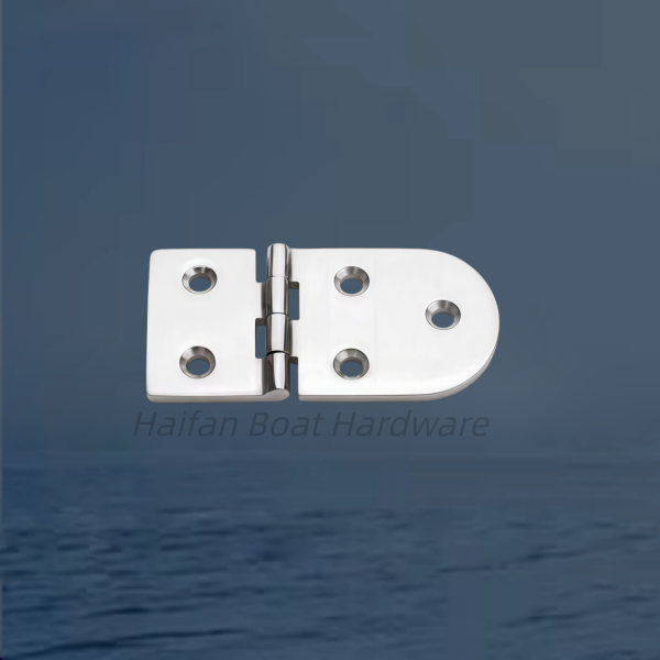 Marine-Grade Cast Round-End Oval Butt Hinge