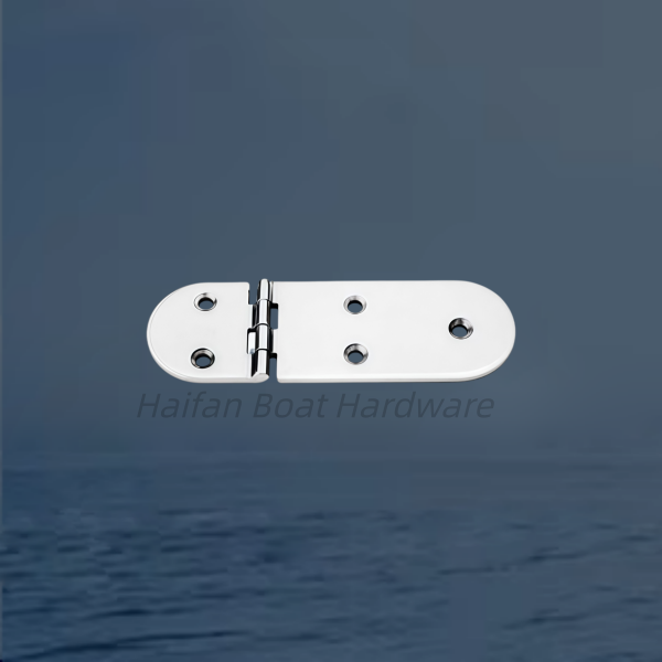 Marine-Grade Cast Asymmetric Short-Side Oval Door Hinge