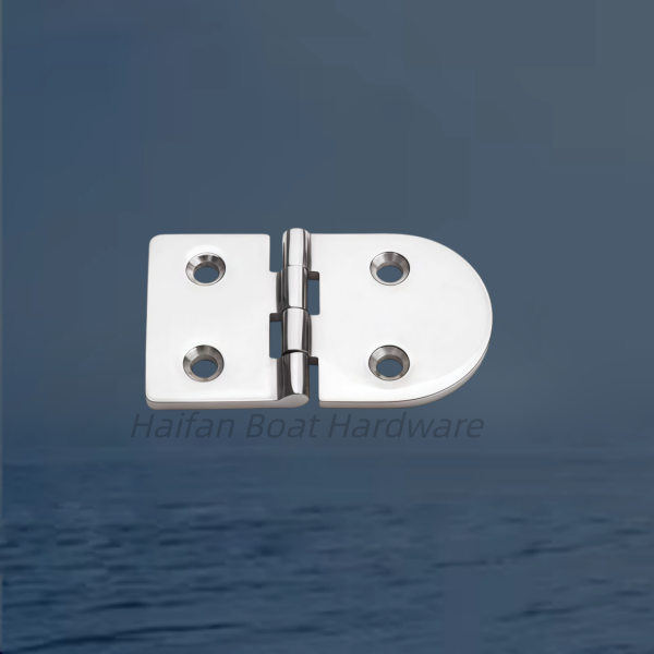 Marine-Grade Cast Round-End Short-Side Hinge