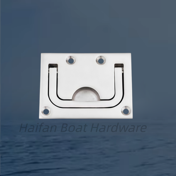 Rectangular Marine Flush Lifting Handle