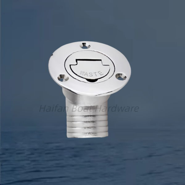 Boat Deck Fill Filler Keyless Flip Cap Angled Neck