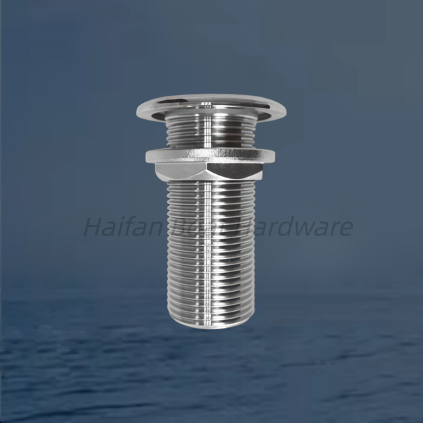 Boat Water Drain Fitting Full Thread Thru Hull Outlet