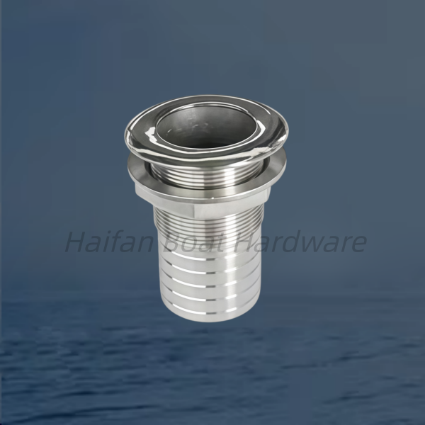 Marine Grade Thru Hull Outlet with Hose Connection