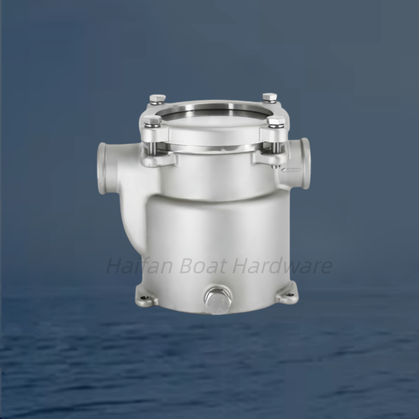 Low-Profile Marine Raw Water Sea Strainer
