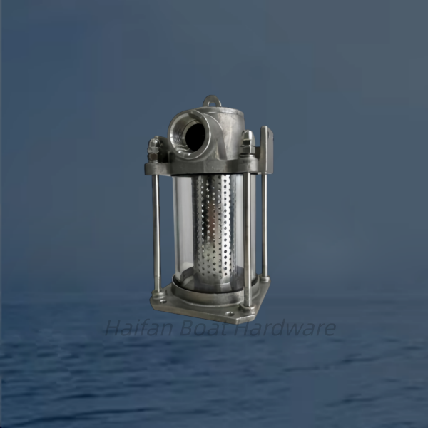 Heavy-Duty Raw Water Strainer Filter  with Easy Clean Bowl