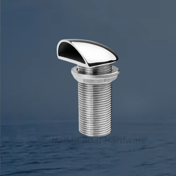 Marine-Grade Stainless Steel Straight Thru Hull Tank Vent
