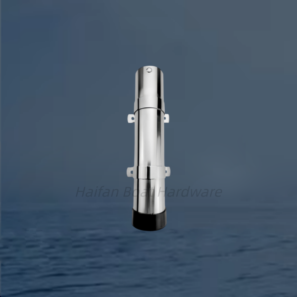 Side-Mount Fishing Rod Holder with Pre-Welded Dual Mounting Brackets